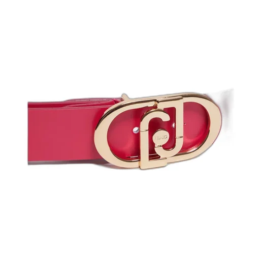 Liu Jo Logo Buckled Leather Belt