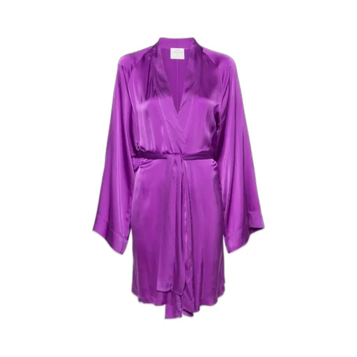 Kimono-Style Belted Dress