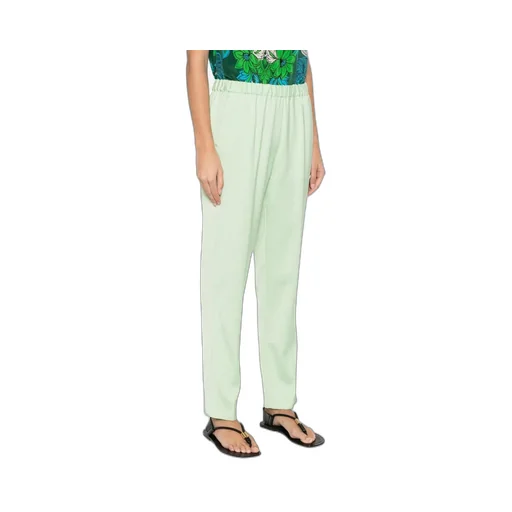 High-Waist Tapered Trousers