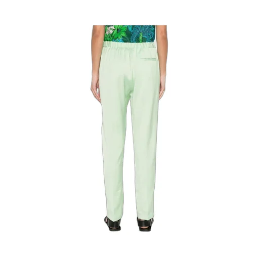 High-Waist Tapered Trousers