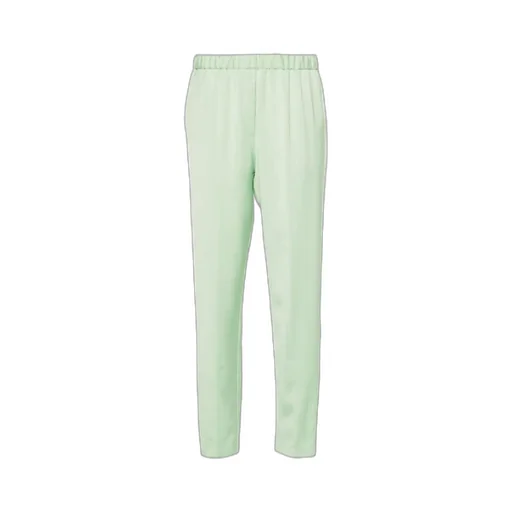 High-Waist Tapered Trousers