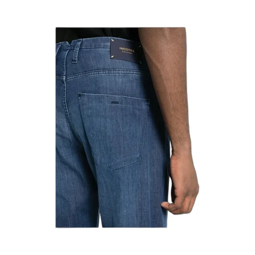Logo-Patch Tapered Jeans