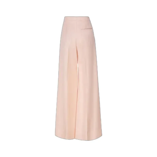 Stella Mccartney Rear-Jet Pocketed Wide-Leg Trousers
