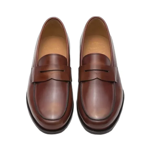 Round Head Loafer Shoes