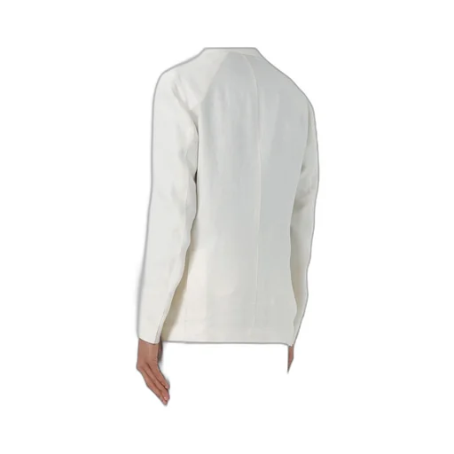 Single-Breasted Linen Blend Suit