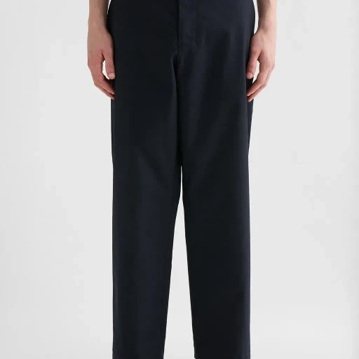 Cotton Tapered Trousers