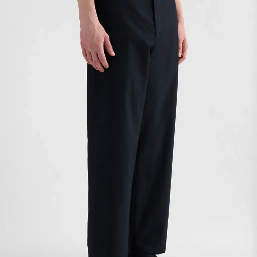 Cotton Tapered Trousers