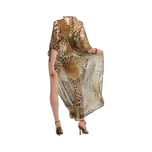 Roberto Cavalli Print Long Kaftan