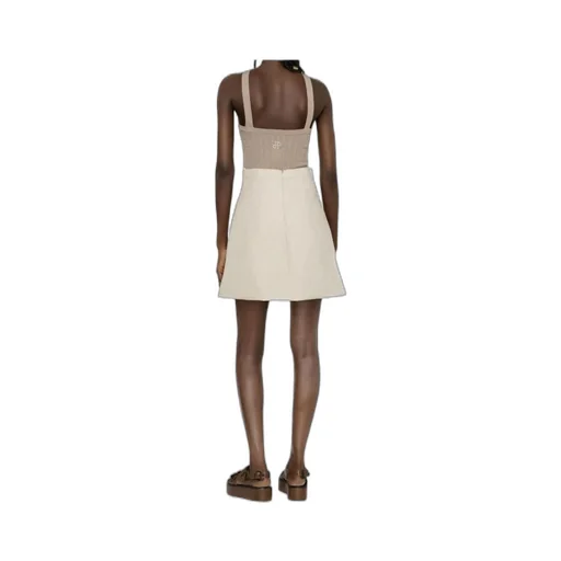 Patou Cross-Strap Cable Knitted Top