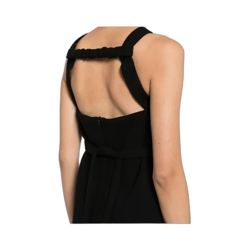 Halterneck Wool Minidress