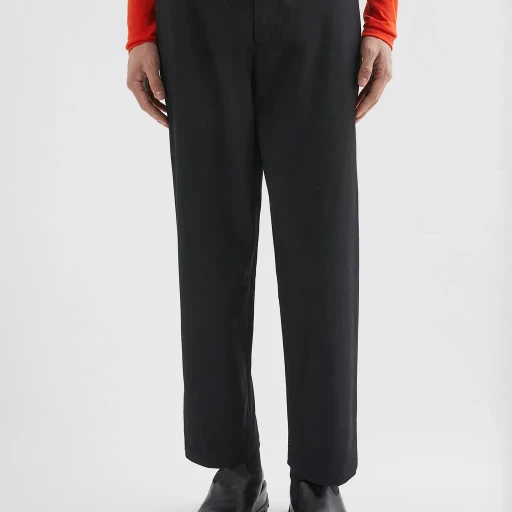 Cotton Tapered Trousers