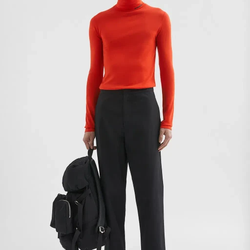 Cotton Tapered Trousers