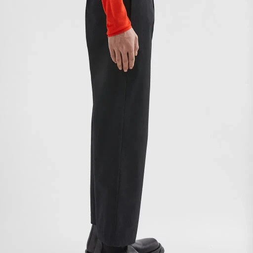 Cotton Tapered Trousers