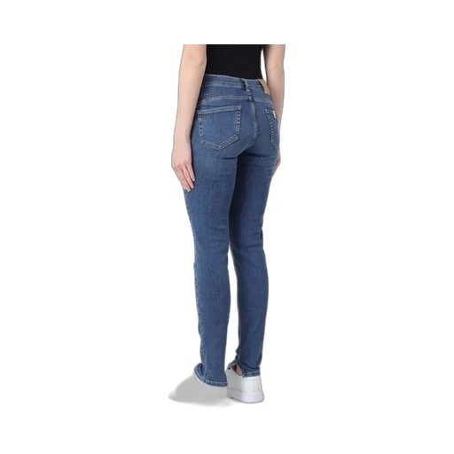 Denim Trousers With Belt Loops
