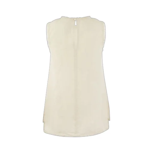 Peserico Fringed Sleeveless Top