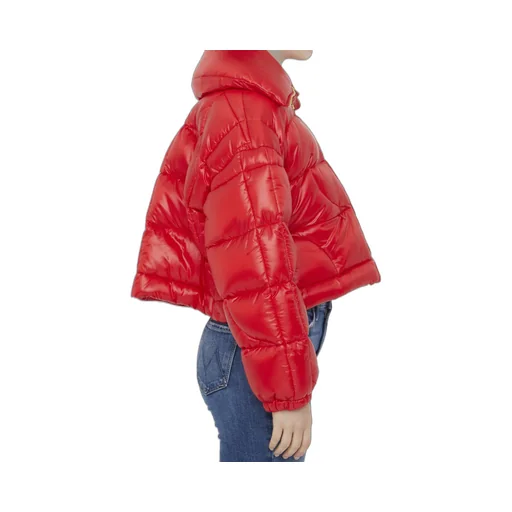 Patou Zip-Up Cropped Puffer Jacket