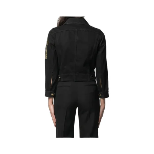 Patou Logo Embroidered Denim Jacket