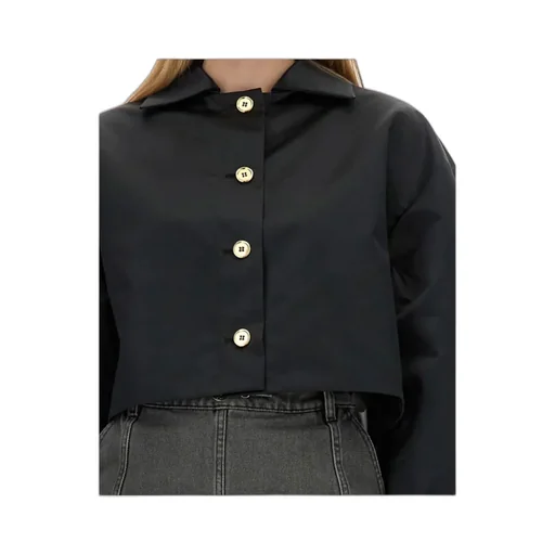 Patou Cropped Fit Buttoned Jacket