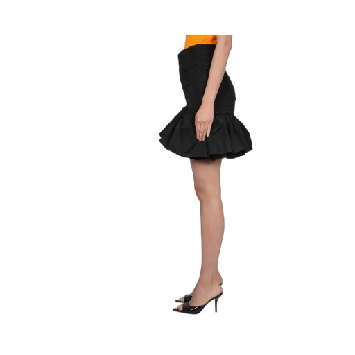 Patou Layered Detail Bloom Ruffled Mini Skirt
