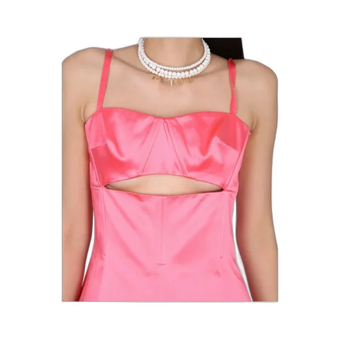 Patou Dress With Cut Out Accents