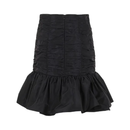 Patou Layered Detail Bloom Ruffled Mini Skirt