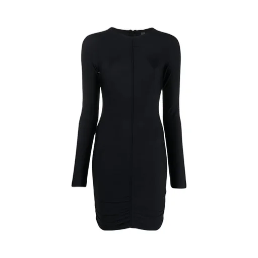 Reina Olga Master Viper Long-Sleeve Mini Dress