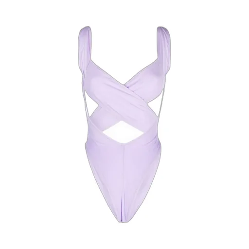Reina Olga Exotica Cut-Out Open Back Swimsuit