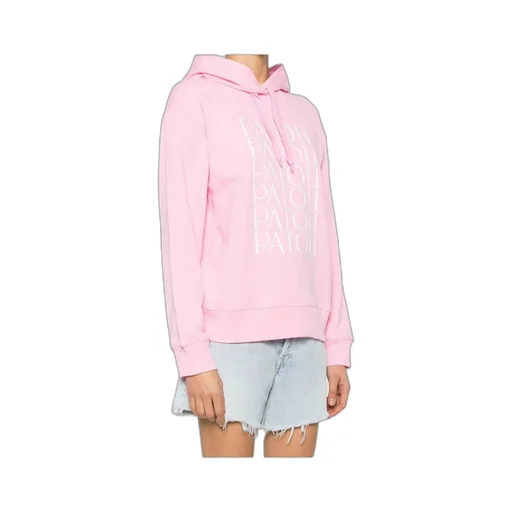 Patou Logo Printed Drawstring Hoddie