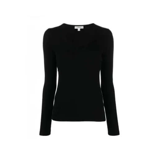 Scoop-Neck Lyocell-Blend Jumper