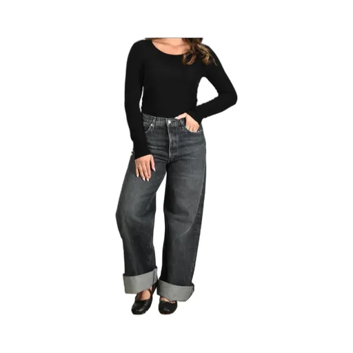 Scoop-Neck Lyocell-Blend Jumper