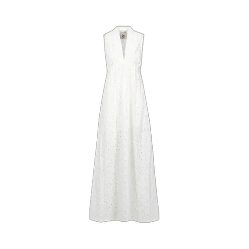 V-Neck Sleeveless Dress