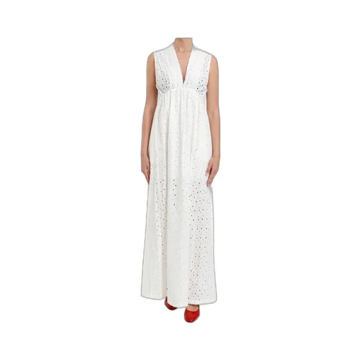 V-Neck Sleeveless Dress