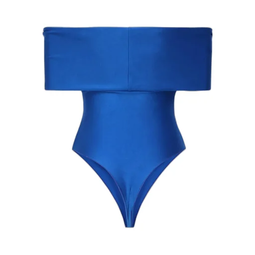 The Andamane Knot Detailed Off-Shoulder Bodysuit