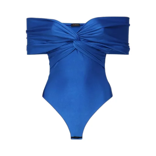 The Andamane Knot Detailed Off-Shoulder Bodysuit