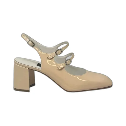 Carel Double Buckle Fastened Pumps