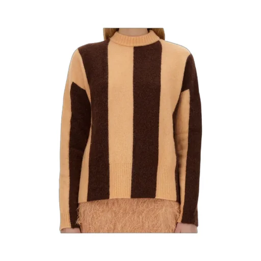 Alysi Stripe Detailed Knitted Jumper
