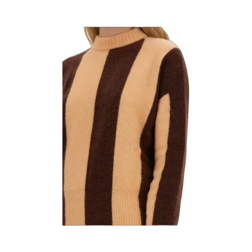 Alysi Stripe Detailed Knitted Jumper