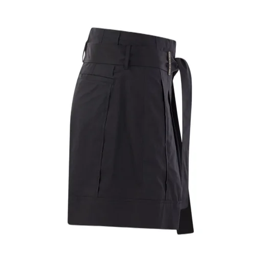 Peserico Pleated High-Waist Shorts