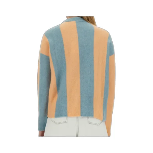 Alysi Stripe Detailed Knitted Sweater