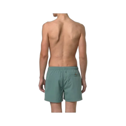 Drawstring Waist Swim Shorts