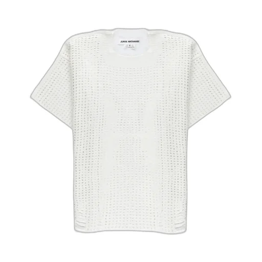Junya Watanabe Open-Knit Short Sleeved T-Shirt