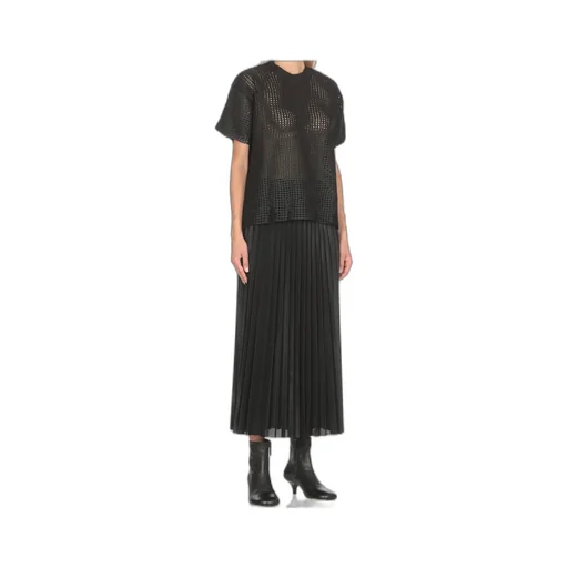 Junya Watanabe Open-Knit Short Sleeved T-Shirt