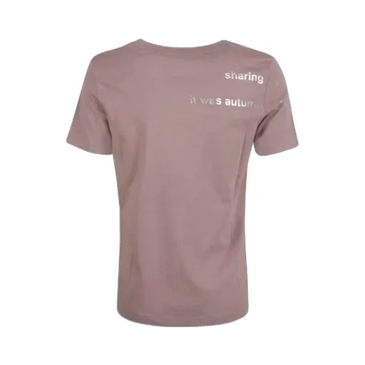 's Max Mara Slogan Printed Crewneck T-Shirt