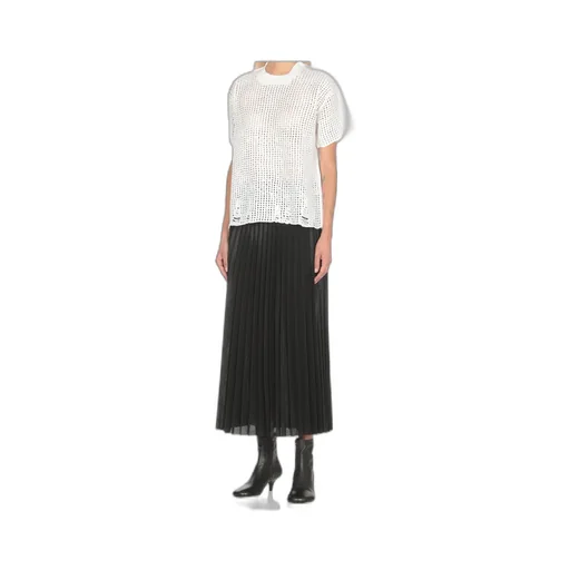 Junya Watanabe Open-Knit Short Sleeved T-Shirt