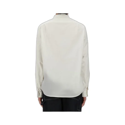 X Maison Kitsuné Logo-Embroidered Shirt