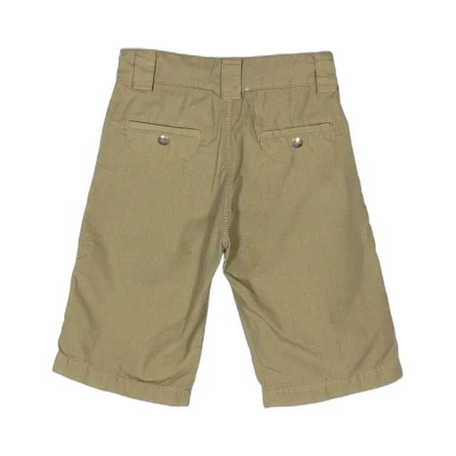 Lanvin Enfant Logo Embroidered Belted Shorts