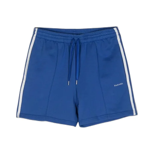 Logo-Embroidered Striped Shorts