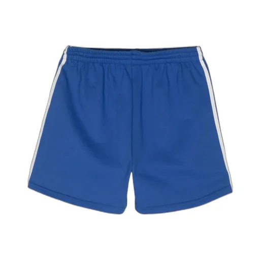 Logo-Embroidered Striped Shorts