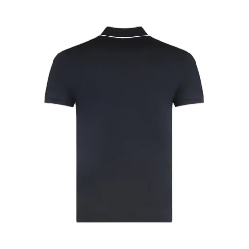 Zegna Logo Embroidered Polo Shirt