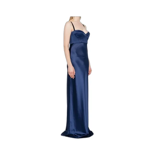 Matelassé Detailed Maxi Dress